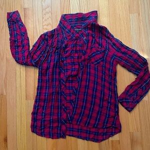 SOUTH Moon Under Medium Plaid Button Up